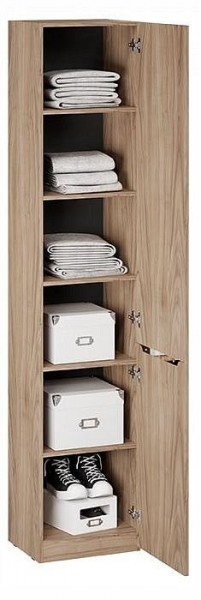 Шкаф для белья Глосс СМ-319.07.012 в Ишиме - ishim.ok-mebel.com | фото 2