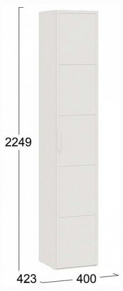 Шкаф для белья Стелла Исп.2 в Ишиме - ishim.ok-mebel.com | фото 4
