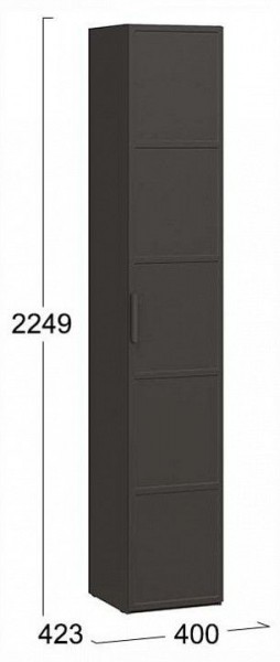 Шкаф для белья Стелла Исп.2 в Ишиме - ishim.ok-mebel.com | фото 4