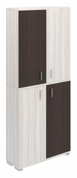 Шкаф книжный Домино ПУ-30-3 в Ишиме - ishim.ok-mebel.com | фото