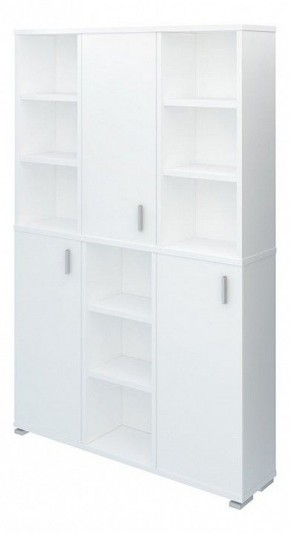 Шкаф книжный Домино ПУ-40-3 в Ишиме - ishim.ok-mebel.com | фото
