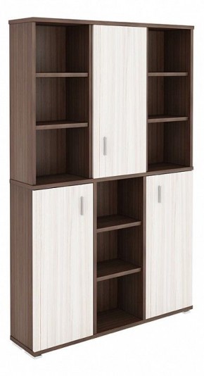 Шкаф книжный Домино ПУ-40-3 в Ишиме - ishim.ok-mebel.com | фото