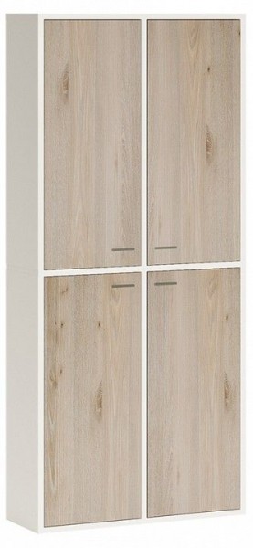 Шкаф книжный Домино СУ(ш2в2)+4ФГ в Ишиме - ishim.ok-mebel.com | фото