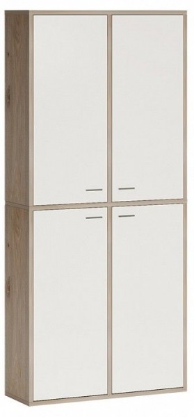 Шкаф книжный Домино СУ(ш2в2)+4ФГ в Ишиме - ishim.ok-mebel.com | фото