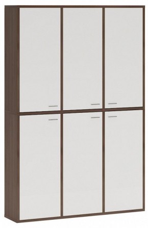 Шкаф книжный Домино СУ(ш3в2)+6ФГ в Ишиме - ishim.ok-mebel.com | фото