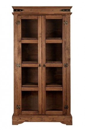 Шкаф книжный "Викинг 03" массив в Ишиме - ishim.ok-mebel.com | фото 3