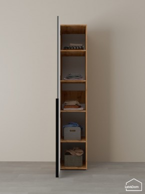 Шкаф Linnea MHR-1-2 2050х400х510 (ДВ-М 11.1.25) в Ишиме - ishim.ok-mebel.com | фото 4