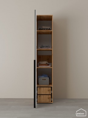 Шкаф Linnea MHR-1-4 2050х400х510 (ДВ-М 11.1.25) в Ишиме - ishim.ok-mebel.com | фото 6