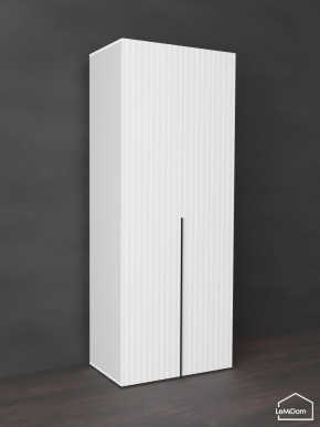 Шкаф Linnea MHR-2-2 2050х800х510 (Белый-М 11.1.2) в Ишиме - ishim.ok-mebel.com | фото