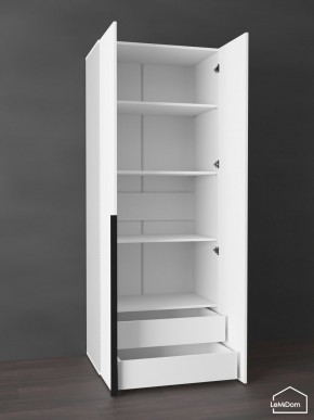 Шкаф Linnea MHR-2-4 2050х800х510 (Белый-М 11.1.2) в Ишиме - ishim.ok-mebel.com | фото 5