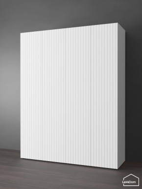 Шкаф Linnea MHR-4PO-1 2050х1600х510 (Белый-М 11.1.1) в Ишиме - ishim.ok-mebel.com | фото