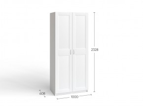 Шкаф МАКС двухдверный широкий, цвет белый в Ишиме - ishim.ok-mebel.com | фото 4