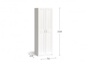 Шкаф МАКС двухдверный, цвет Дуб Сонома в Ишиме - ishim.ok-mebel.com | фото 3