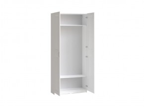 Шкаф МАКС двухстворчатый, цвет белый в Ишиме - ishim.ok-mebel.com | фото 2