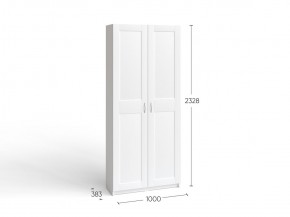 Шкаф МАКС двухстворчатый, цвет белый в Ишиме - ishim.ok-mebel.com | фото 3