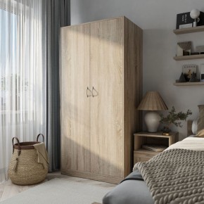 Шкаф ОРИОН двухдверный, цвет Дуб Сонома в Ишиме - ishim.ok-mebel.com | фото 4