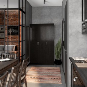 Шкаф ОРИОН трехдверный, цвет Дуб Венге в Ишиме - ishim.ok-mebel.com | фото 4
