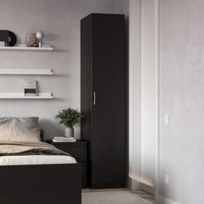 Шкаф ПЕГАС однодверный, цвет Дуб Венге в Ишиме - ishim.ok-mebel.com | фото 4
