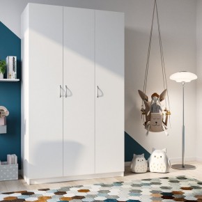 Шкаф ПЕГАС трехдверный, цвет белый в Ишиме - ishim.ok-mebel.com | фото 2