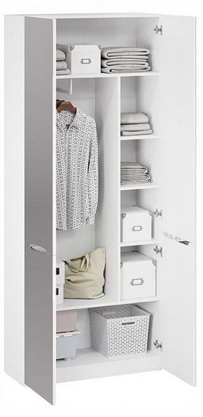 Шкаф платяной Глосс СМ-319.07.014 в Ишиме - ishim.ok-mebel.com | фото 2