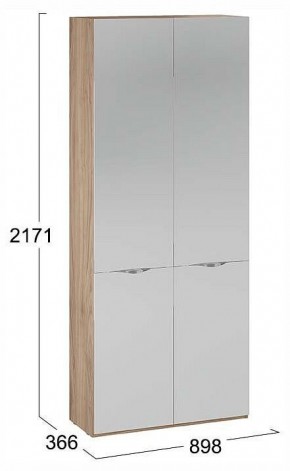 Шкаф платяной Глосс СМ-319.07.014 в Ишиме - ishim.ok-mebel.com | фото 4
