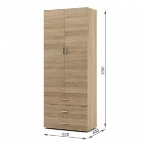 Шкаф платяной Мартин-4 в Ишиме - ishim.ok-mebel.com | фото 3