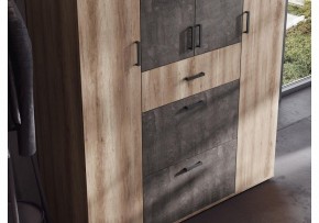 Шкаф платяной Паркинс в Ишиме - ishim.ok-mebel.com | фото 3