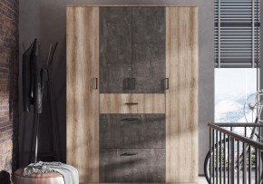 Шкаф платяной Паркинс в Ишиме - ishim.ok-mebel.com | фото 4