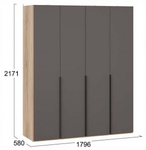 Шкаф платяной Порто СМ-393.07.110 в Ишиме - ishim.ok-mebel.com | фото 3