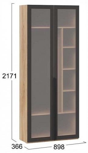 Шкаф платяной Порто СМ-393.07.226 в Ишиме - ishim.ok-mebel.com | фото 4