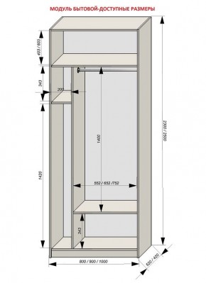 Шкаф распашной серия «ЗЕВС» (PL3/С1/PL2) в Ишиме - ishim.ok-mebel.com | фото 11