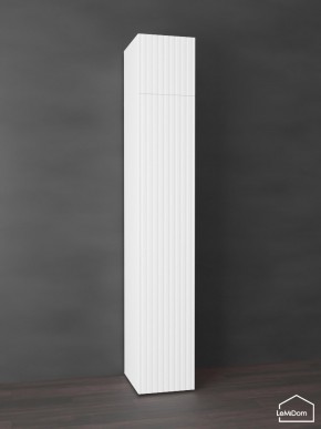 Шкаф с антресолью Linnea MHR-1POA-1 2450х400х510 (Белый-М 11.1.2) в Ишиме - ishim.ok-mebel.com | фото