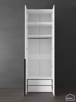 Шкаф с антресолью Linnea MHR-2A-3 2450х800х510 (Белый-М 11.1.2) в Ишиме - ishim.ok-mebel.com | фото 6