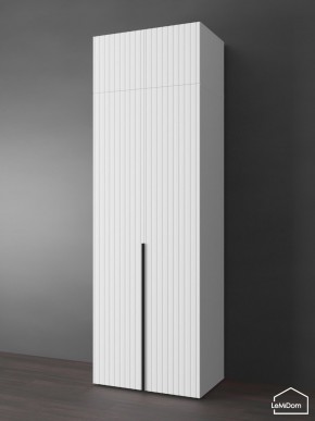 Шкаф с антресолью Linnea MHR-2A-3 2450х800х510 (Белый-М 11.1.2) в Ишиме - ishim.ok-mebel.com | фото 7