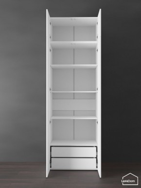 Шкаф с антресолью Linnea MHR-2POA-4 2450х800х510 (Белый-М 11.1.2) в Ишиме - ishim.ok-mebel.com | фото 6