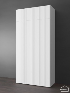 Шкаф с антресолью Linnea MHR-3POA-1 2450х1200х510 (Белый-М 11.1.2) в Ишиме - ishim.ok-mebel.com | фото