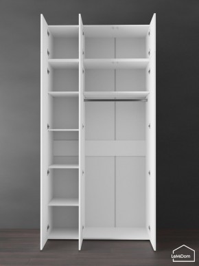 Шкаф с антресолью Linnea MHR-3POA-1 2450х1200х510 (Белый-М 11.1.2) в Ишиме - ishim.ok-mebel.com | фото 4