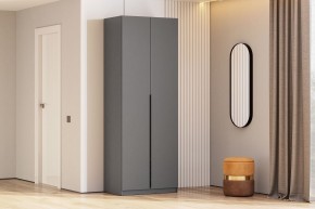 Шкаф ШК-5 + 2 полки (800) Графит серый в Ишиме - ishim.ok-mebel.com | фото 2
