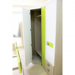 Шкаф угловой 700 Стиль № 3 (туя светлая/лайм) в Ишиме - ishim.ok-mebel.com | фото 4