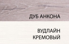 Шкаф угловой с полками 97х97, OLIVIA, цвет вудлайн крем/дуб анкона в Ишиме - ishim.ok-mebel.com | фото 4