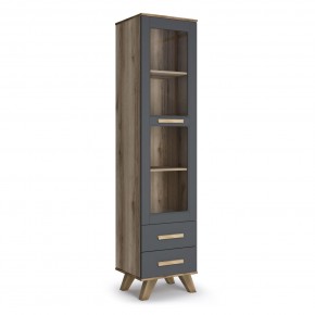 Шкаф-витрина 450 Вега Скандинавия в Ишиме - ishim.ok-mebel.com | фото 5