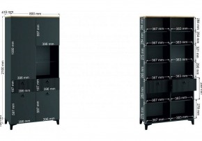 Шкаф-витрина Ника в Ишиме - ishim.ok-mebel.com | фото 3