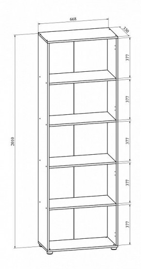 Шкаф-витрина Офис ОФ-303К в Ишиме - ishim.ok-mebel.com | фото 4