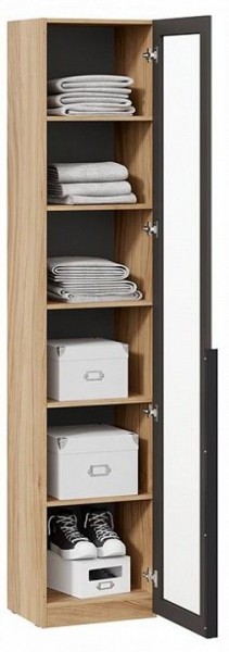 Шкаф-витрина Порто СМ-393.07.213 в Ишиме - ishim.ok-mebel.com | фото 2