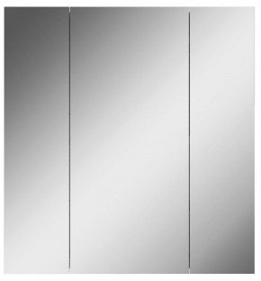Шкаф-зеркало Норма 65 3 двери АЙСБЕРГ (DA1640HZ) в Ишиме - ishim.ok-mebel.com | фото 4