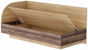 СОНАТА КРС- 900 Кровать (софа) с ПМ (дуб сонома/дуб сакраменто) в Ишиме - ishim.ok-mebel.com | фото 2