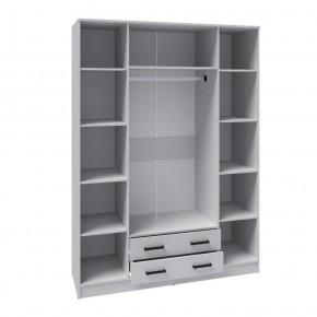 Спальня Асти Шкаф 4-х ств (Белый) в Ишиме - ishim.ok-mebel.com | фото 2