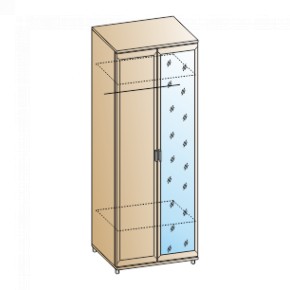 Спальня Мелисса композиция 7 (Гикори Джексон светлый) в Ишиме - ishim.ok-mebel.com | фото 6