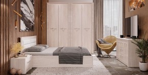 Спальня Монако (модульная) ясень белый/F12 в Ишиме - ishim.ok-mebel.com | фото 31