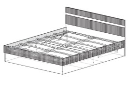 ОЛИВИЯ Спальный гарнитур МДФ (модульный) в Ишиме - ishim.ok-mebel.com | фото 6